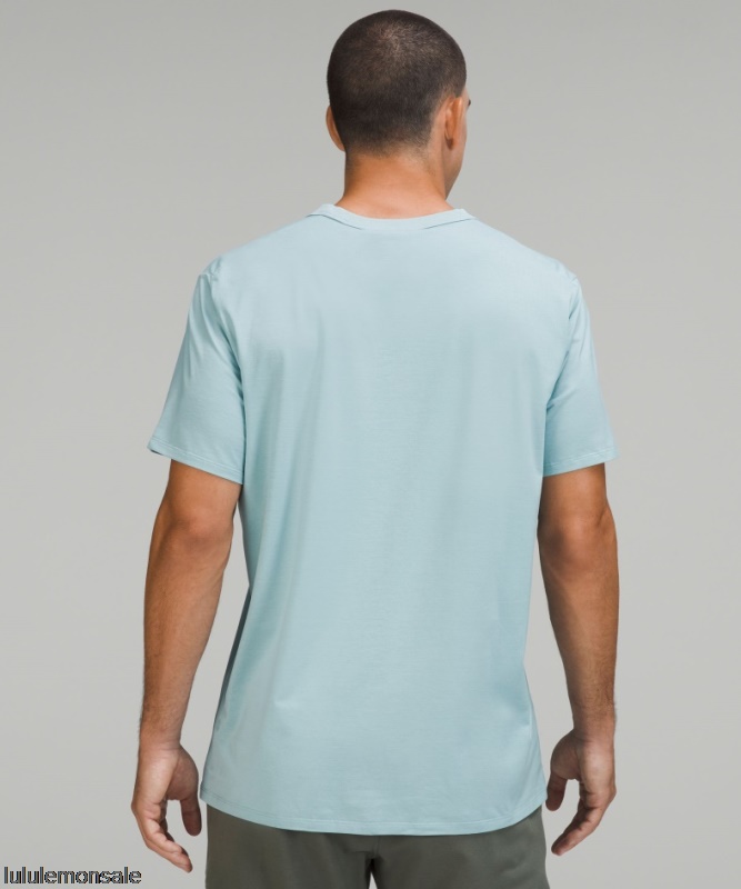 Lululemon Deutschland DELULU794 | Brise Blau Das Fundamentale T-shirt
